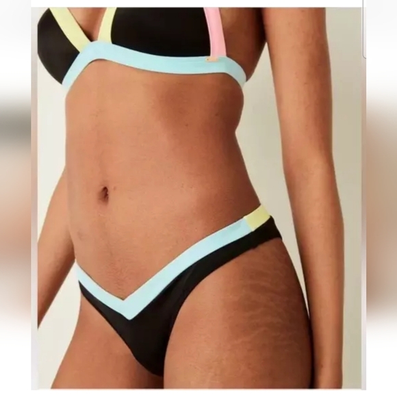 Victoria's Secret PINK Push Up Triangle Padded Bikini Swim Set Size M/XXL - Picture 2 of 9